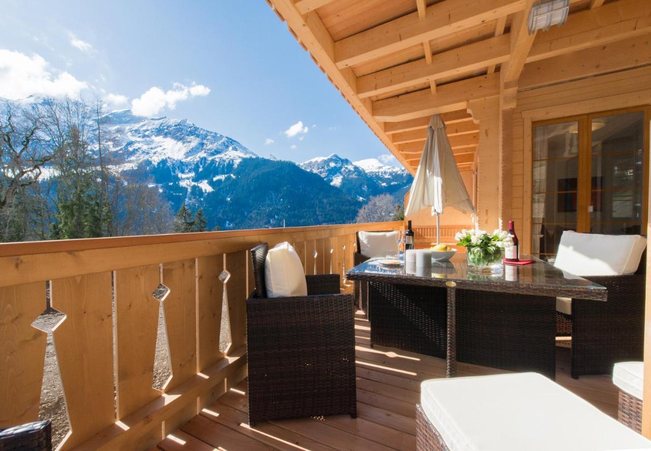 Panoramapark Soleil Chalet B Венген Экстерьер фото