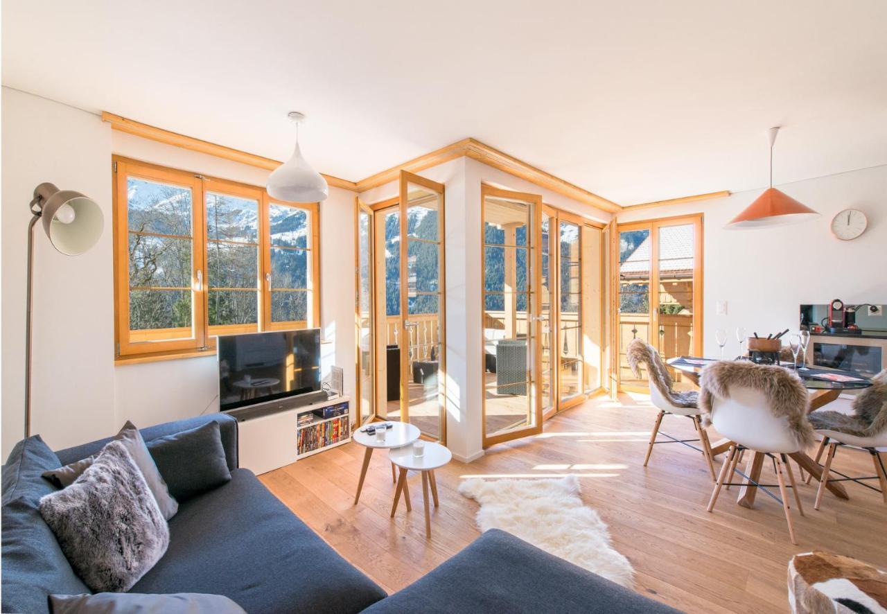 Panoramapark Soleil Chalet B Венген Экстерьер фото
