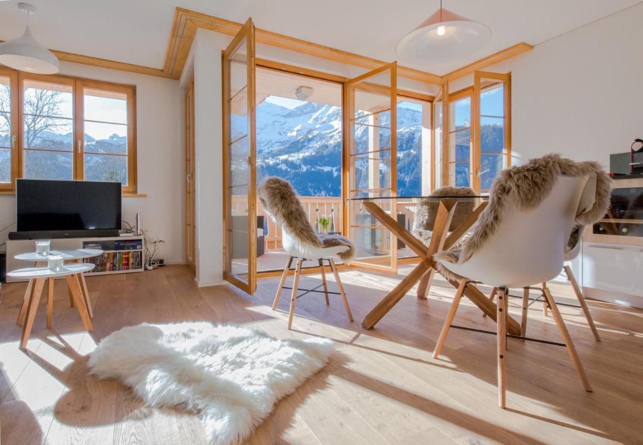 Panoramapark Soleil Chalet B Венген Экстерьер фото